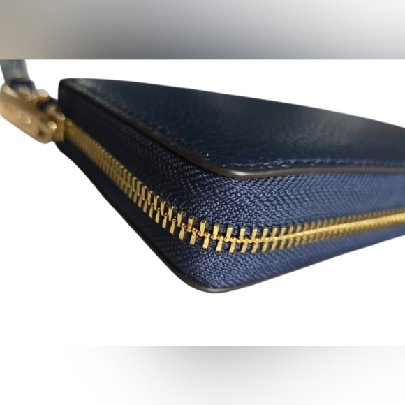 Michael Kors Navy Blue Wristlet Wallet - Picture 4 of 9